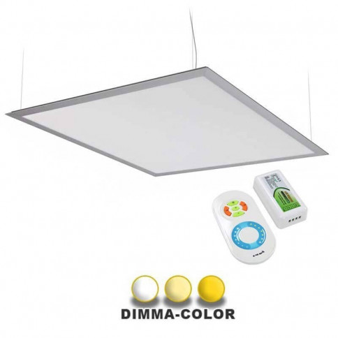 Panneau DIMMA-COLOR supendu ultra plat 40W 600x600mm