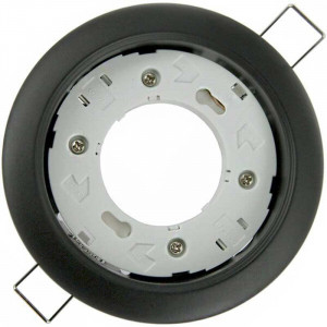  Saw Black recessed spotlight in GX53 format