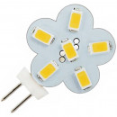 Ampoule flower 6 LED SMD 5730 culot G4
