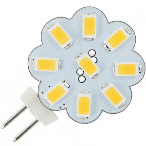 Flower 9 LED SMD 5730 G4 base bulb