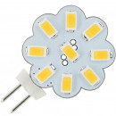 Ampoule flower 9 LED SMD 5730 culot G4