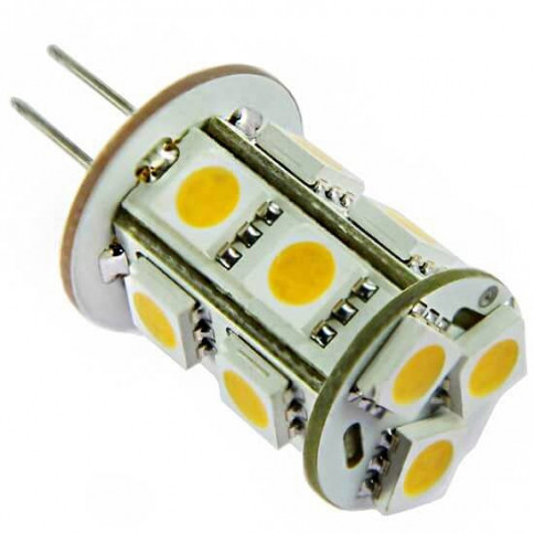 Ampoule 360° - 13 LED type 5050 SMD culot G4 12 volts