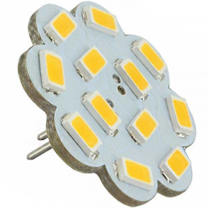 Ampoule flower 12 leds SMD 5730 culot G4 Coaxial