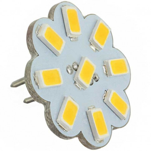  Ampoule flower 9 leds SMD 5730 culot G4 Coaxial 