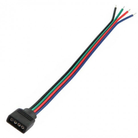 Prise RGB femelle avec cable