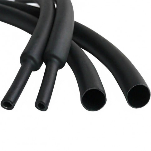 Tube thermorétractable 3.2mm par 50cm Noir