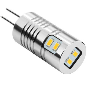 Bulb 360° Tube 6 leds SMD 3020 12 volts G4 base