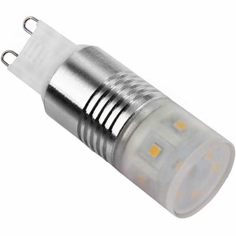 Ampoule LED G9 230V 3 watts équipée de 11 LED SMD 2323