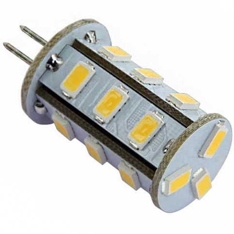 Ampoule LED à culot G4 - 3 watts DC 12 volts 18 LED type SMD 5730
