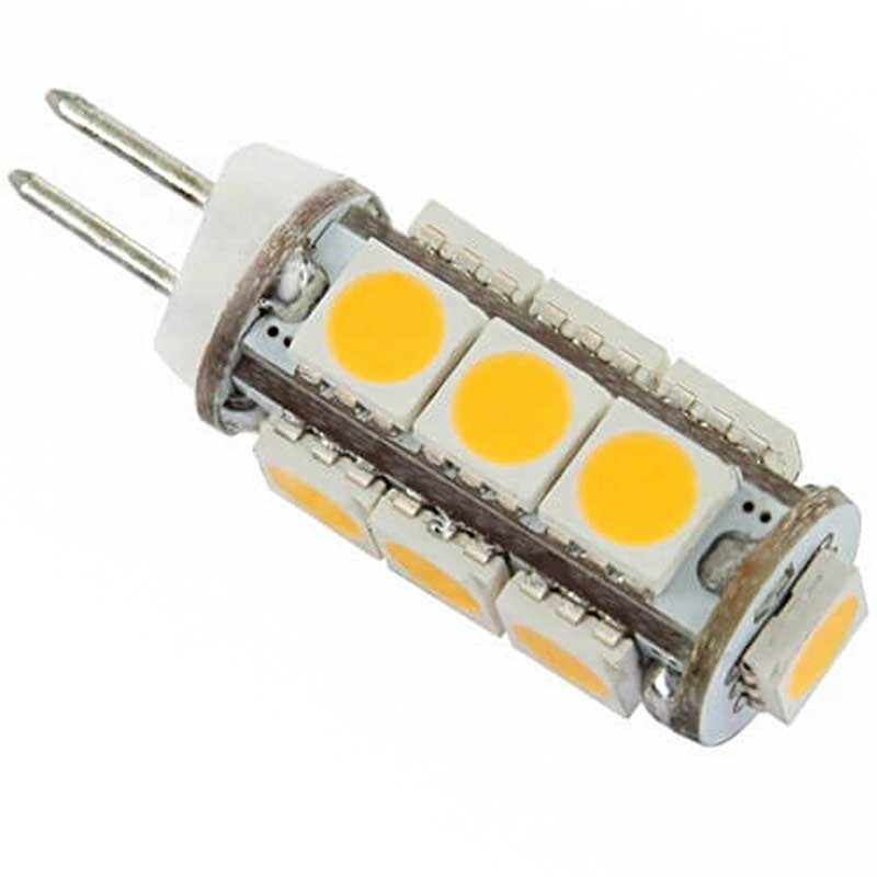 Ampoule LED à culot G4 12 volts 13 LEDs type SMD 5050