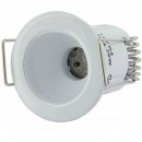 Spot fixe Piccoled blanc à culot G4 pour lampe LEDs ou halogène 