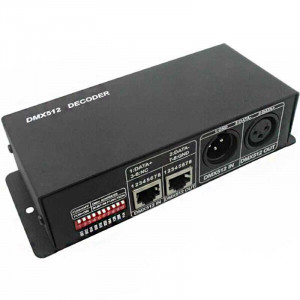 DMX 512 controller for RGB LED strips