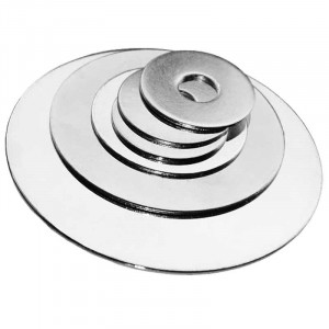 M10 chrome washer, thickness 1mm, diameter 30-200mm