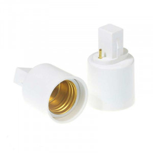 Adapter socket - G23 to E27