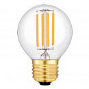 Ampoule sphérique à quatre filament LED culot E27  puissance 4 watts 