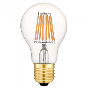 Ampoule LED sphérique 8 watts Ø A60 culot E27 - huit filaments LED