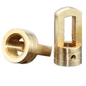 brass fixing ring for luminaire or lampholder