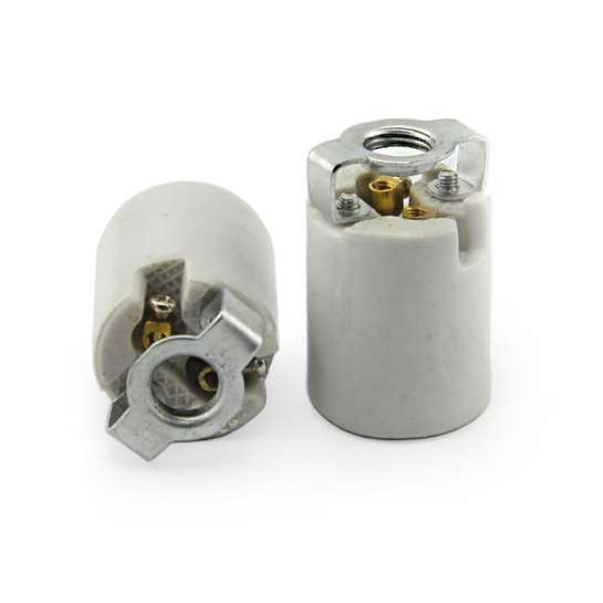 Douilles Pour Ampoule E14 - Lot De 3, Noir, Fileté M10 - Pour Lampe Ou Projet DIY - Neuf