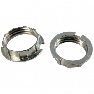 Bague écrou cranté zamac M20,8mm