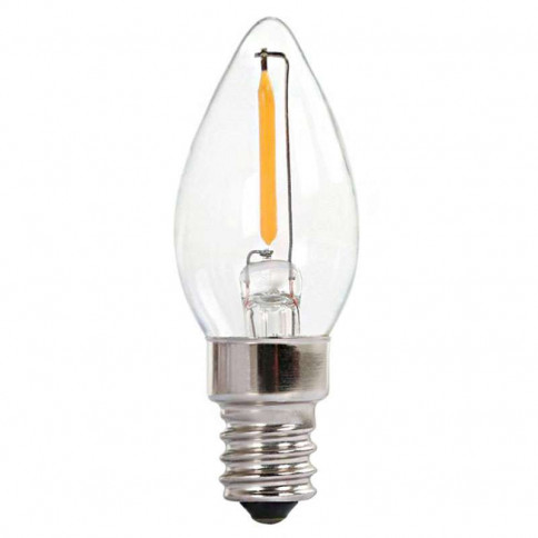 Ampoule LED flamme pour bougie filament LED de 1 watts culot E12