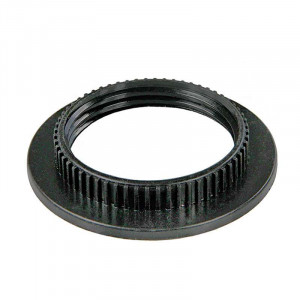 black plastic rings for E27 base bulbs