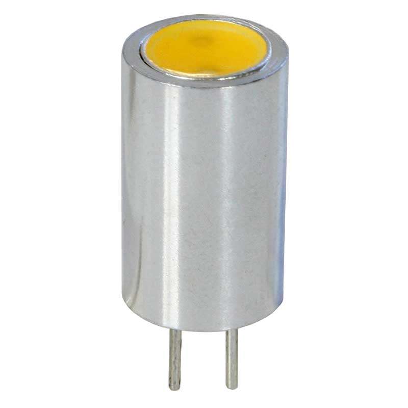 Ampoule LED à culot G4 en 12 volts avec une LED COB de 1 watts