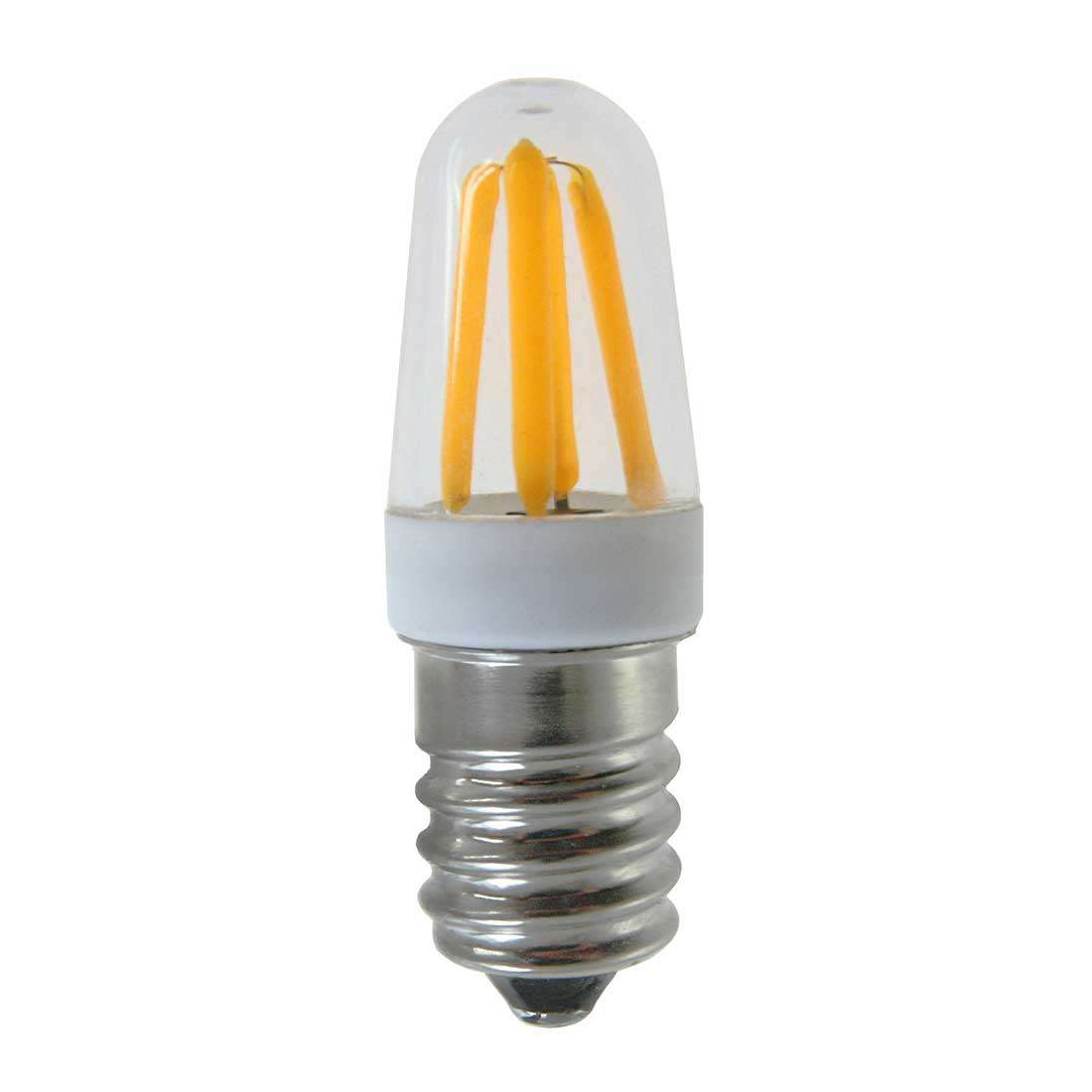 Ampoule LED COB Filament 4 watt (équivalent 42 Watt) E14 à visser  luminosité chaude.