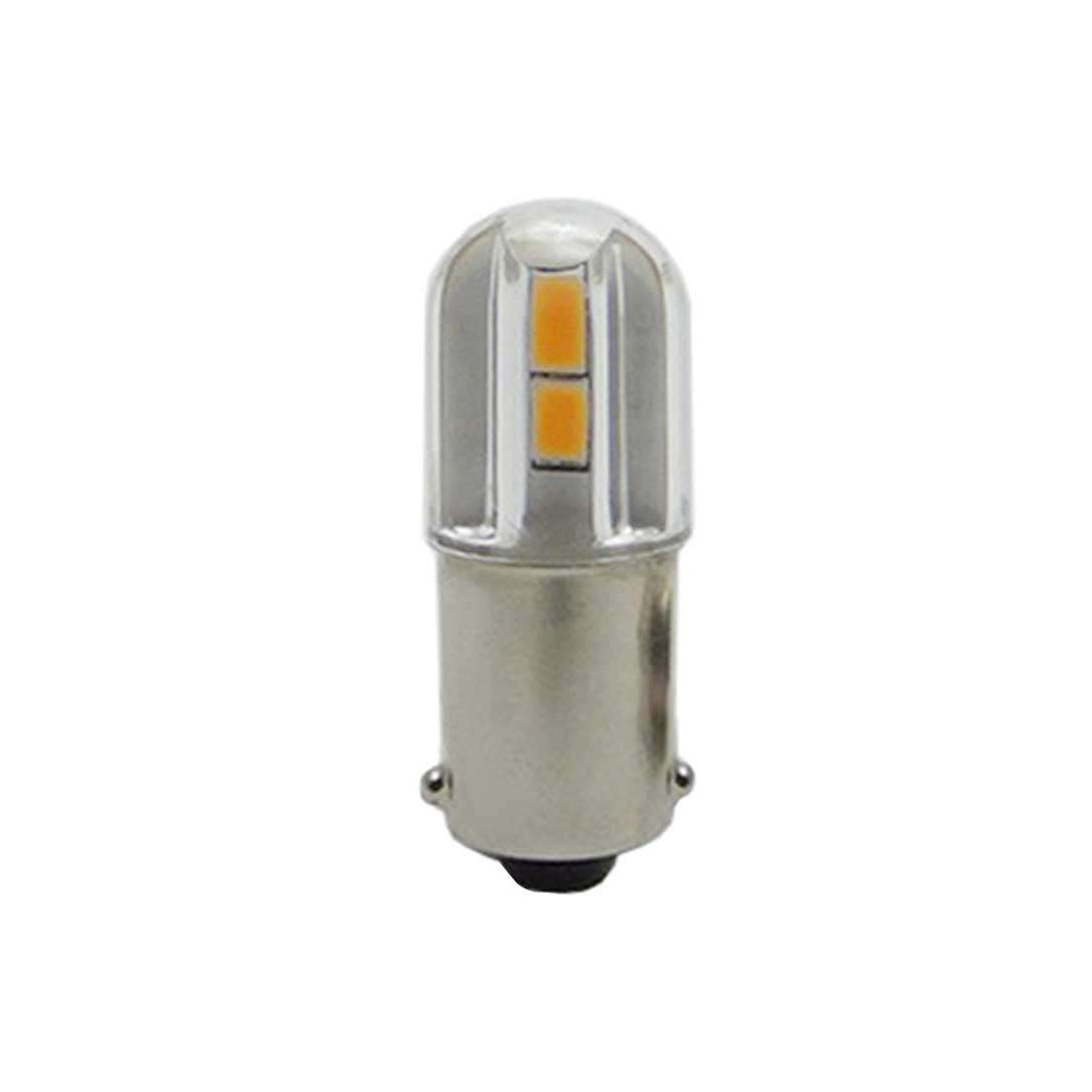 1x Ampoule LED BA9S T4W Canbus, Lumière 360° Blanc PUR 6500K