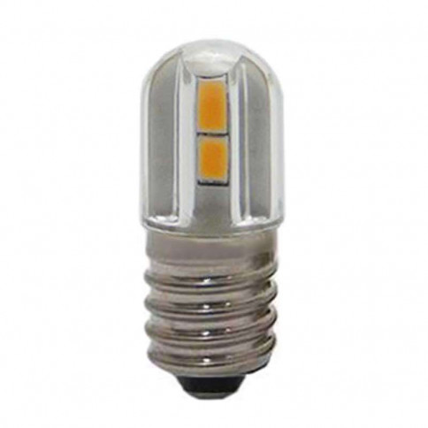 Ampoule LED à culot E10 pour armoire électrique 230 volts AC - 1 watt