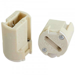 Porcelain bases for G9 lamps on M20.8MM sockets