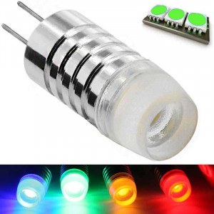 G4 base bulb - 1.5 watt COB green light