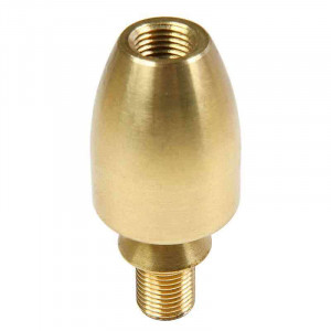 Manchon en laiton Rotule laiton Huxley, une articulation pour tube fileté M10 au pas de 1mm