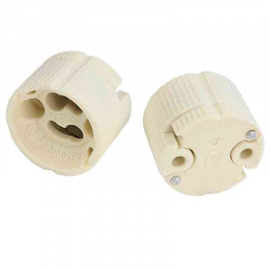 GU10 cap with autogrip connection on bare wire