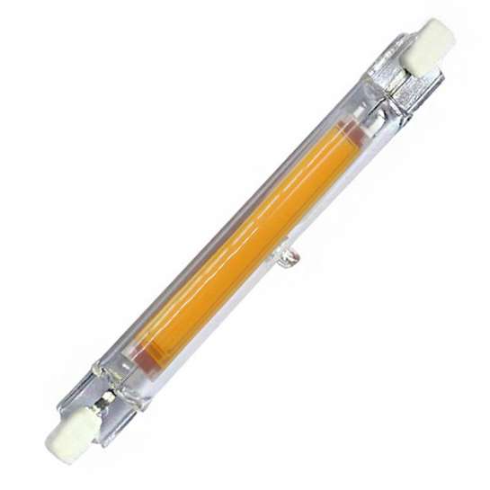 ampoule led r7s Ø13mm - led linear cob dimmable * 118mm 8 watts