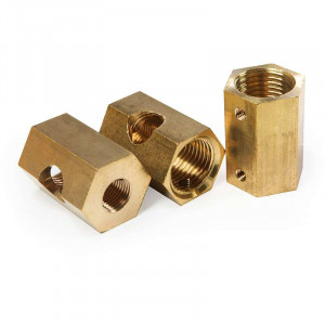 Reduced brass hexagon socket M16 to M10