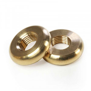 Brass ring - nut diameter 22mm thickness 6mm