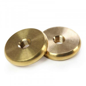 Anneau - écrou en laiton diamètre 40mm épaisseur 8mm