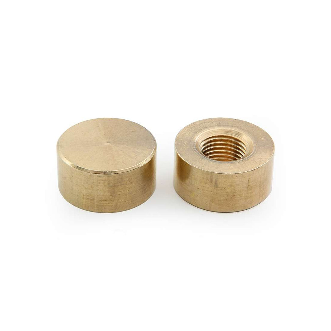 Bouchons Obturateurs Filetés M10 En Laiton - Lot De 2 Avec Rondelles Caoutchouc, Pour Obturer Les Entrées D'eau Inutilisées (10mm)