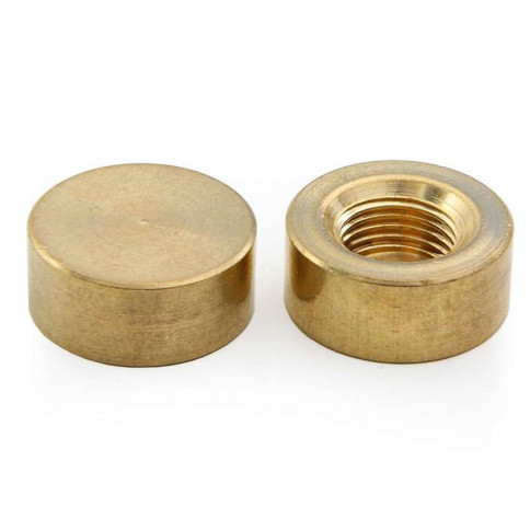 Bouchon en laiton cylindrique diamètre 18mm