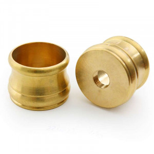 Brass bobèche - cup Ø 28mm