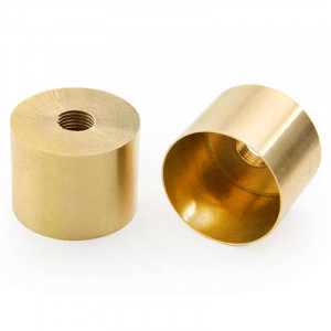 Bobèche - Ø 31mm brass cup socket