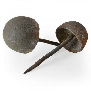 Clous forgés décoratifs en fer diamètre 47mm