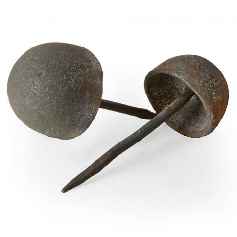 Decorative forged iron nails diameter 47mm