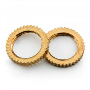 Brass lock washer for M12 threaded tube