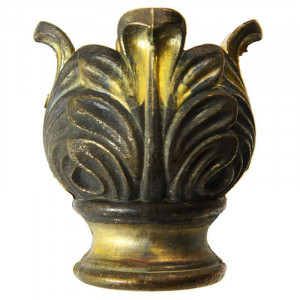 Bobèche - Ø 32mm brass cup socket