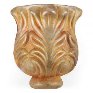 Brass Buie leaf wick for chandelier, lamp or candleholder diameter 22mm