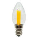 Ampoule flamme Mini format à quatre filaments LED