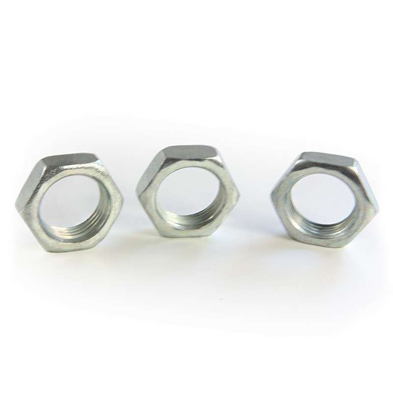Écrou M16 X 1.5 - Filetage Fin, épaisseur 2.8 Mm, Plaqué Nickel, Neuf