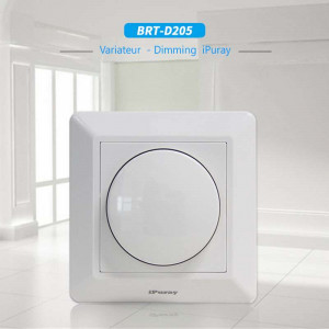 iPuray 230 volt universal dimmer with rotary knob, 150 watts power output