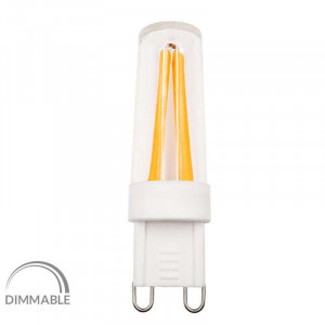 Ampoule filament LED culot G9 dimmable 4 watts